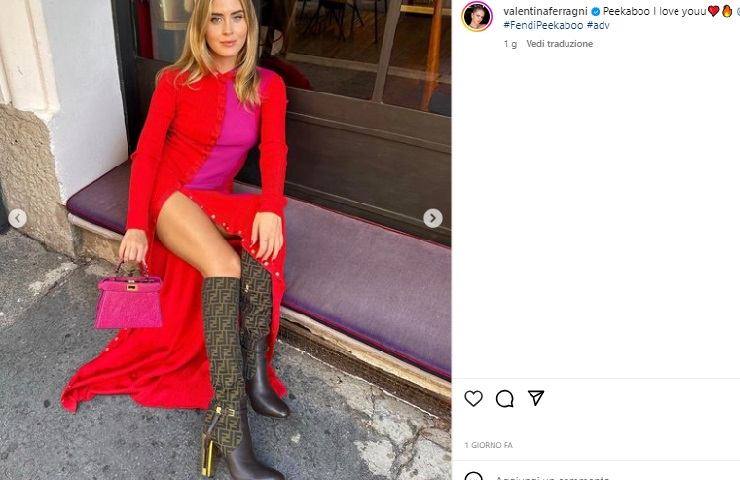 Valentina Ferragni look costo esagerato