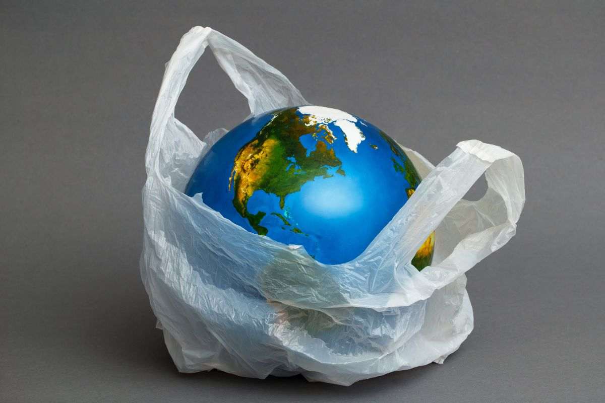 incoraggiare il mondo intero a dimenticare la plastica